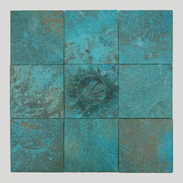 azulejo piscina bali verde azulado 15x15