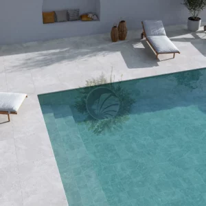 carrelage bali white piscine